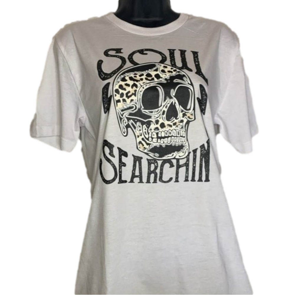 Soul Searchin custom graphic T-shirt | Small Unisex